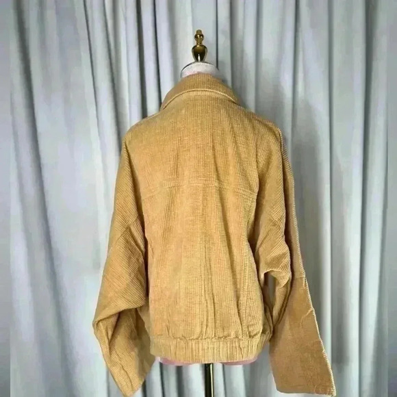 Band Of The Free Other Side Corduroy Jacket in Sand, Size Large. NWT! - Picture 5 of 15